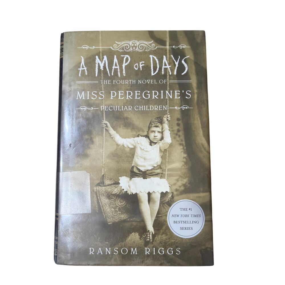 A Map of Days by Ransom Riggs Hardcover Book Miss Peregrine's Peculiar